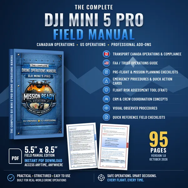 DJI Mini 5 Pro Operations Manual