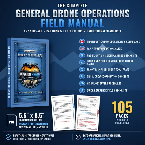 General Drone Operations Field Manual